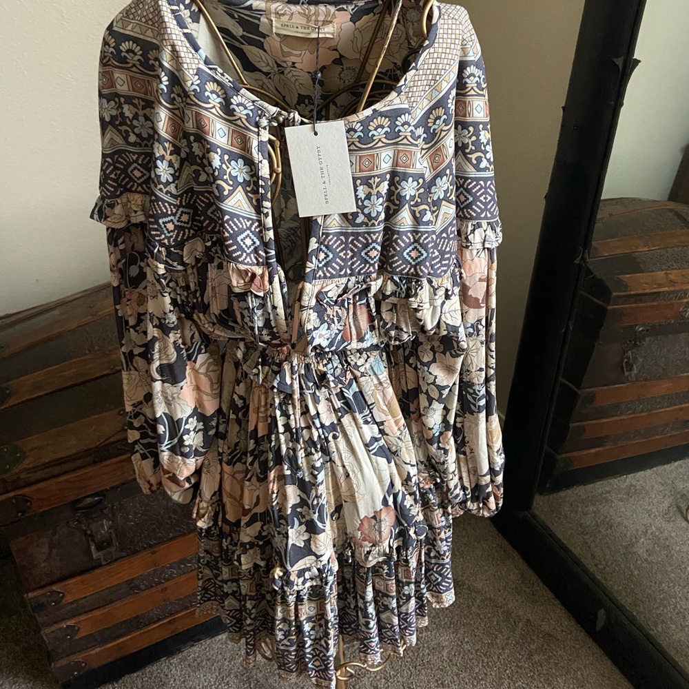 Spell & The Gypsy Collective, size Small, Amethyst Playdress Nightfall